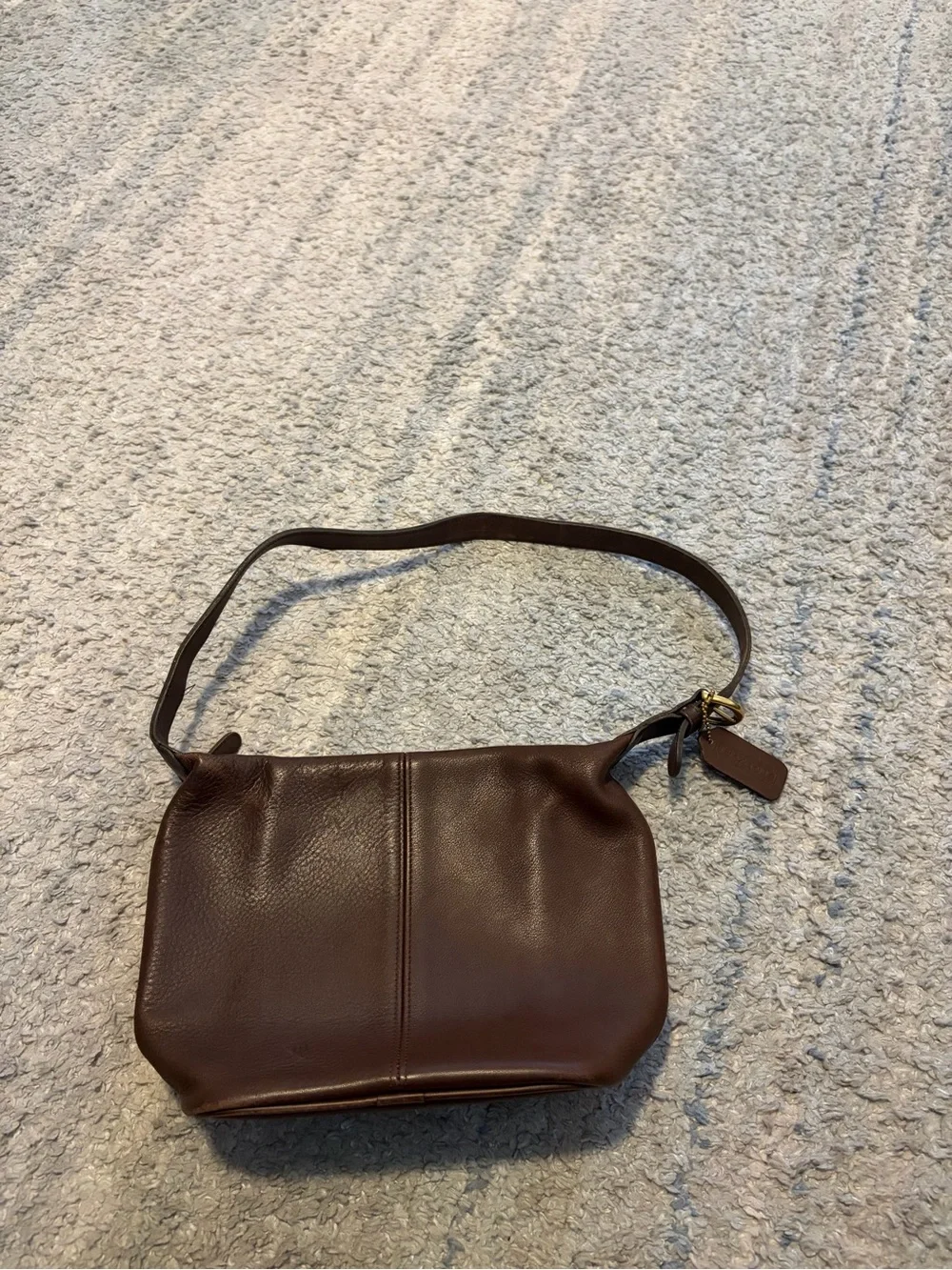 Vintage Coach Soho 4148 Leather Mini Bucket Bag - Brown